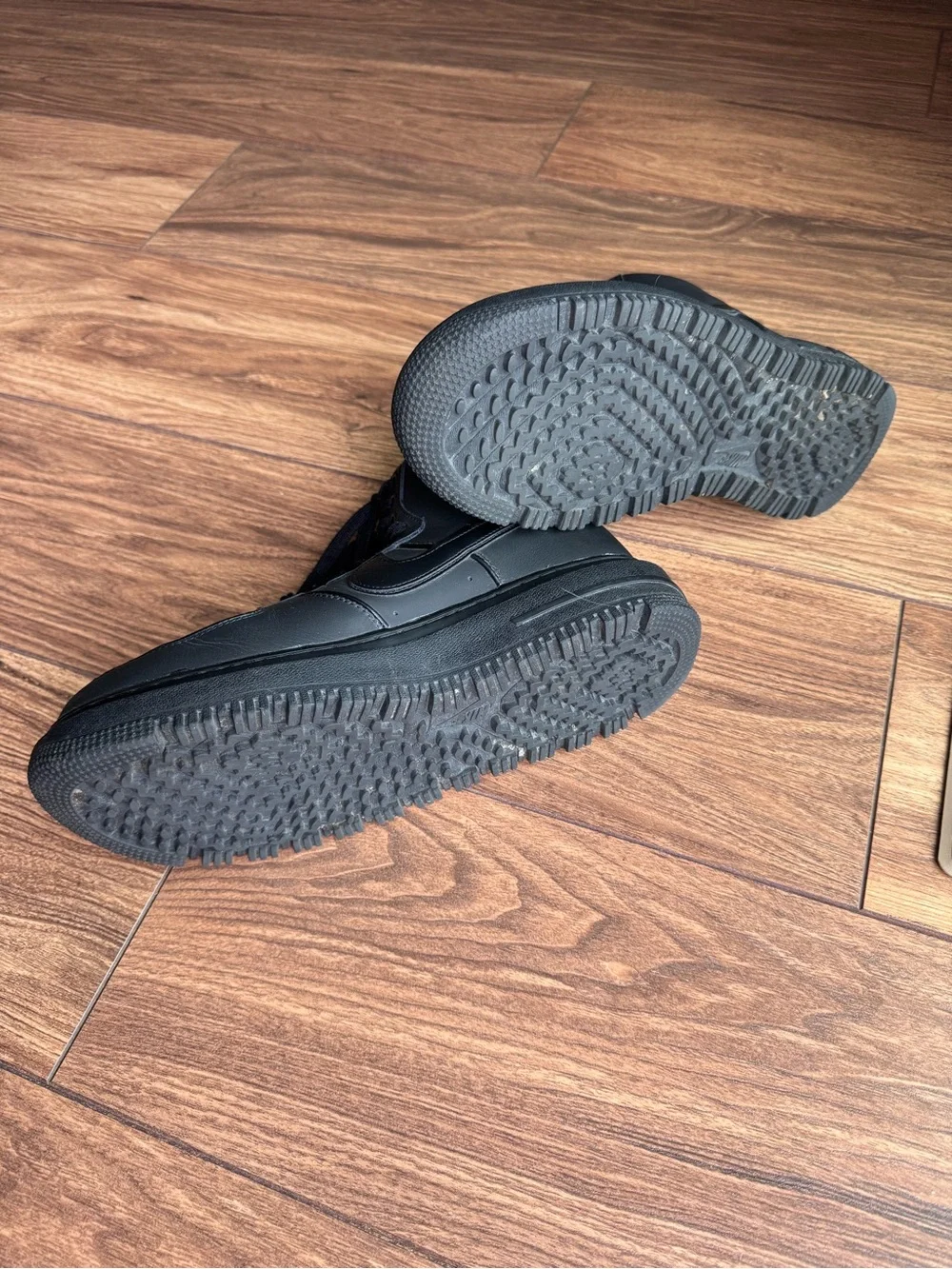 Men’s Nike Air Force 1 Boot Black Anthracite